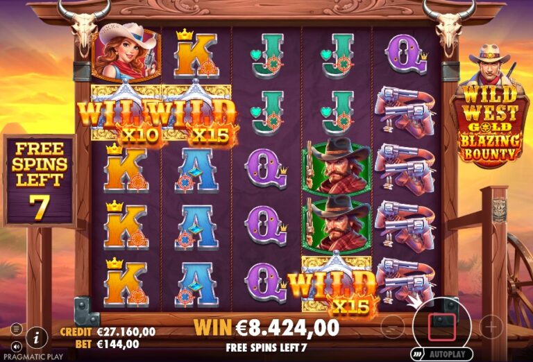 Screenshot 3 van Wild West Gold Blazing Bounty